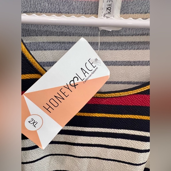 Lightweight Striped Dress - Picture 2 of 4